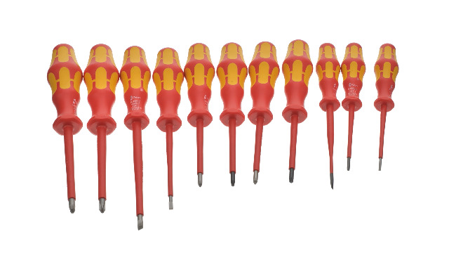 Wera 05135961001 160 ISS/7 Schroevendraaierset Kraftform Plus Serie 100 7 Delig