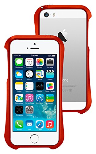 Bumper iPhone 5 rouge Trenro Plus en métal idéal pour vos sorties et soirées urbaines