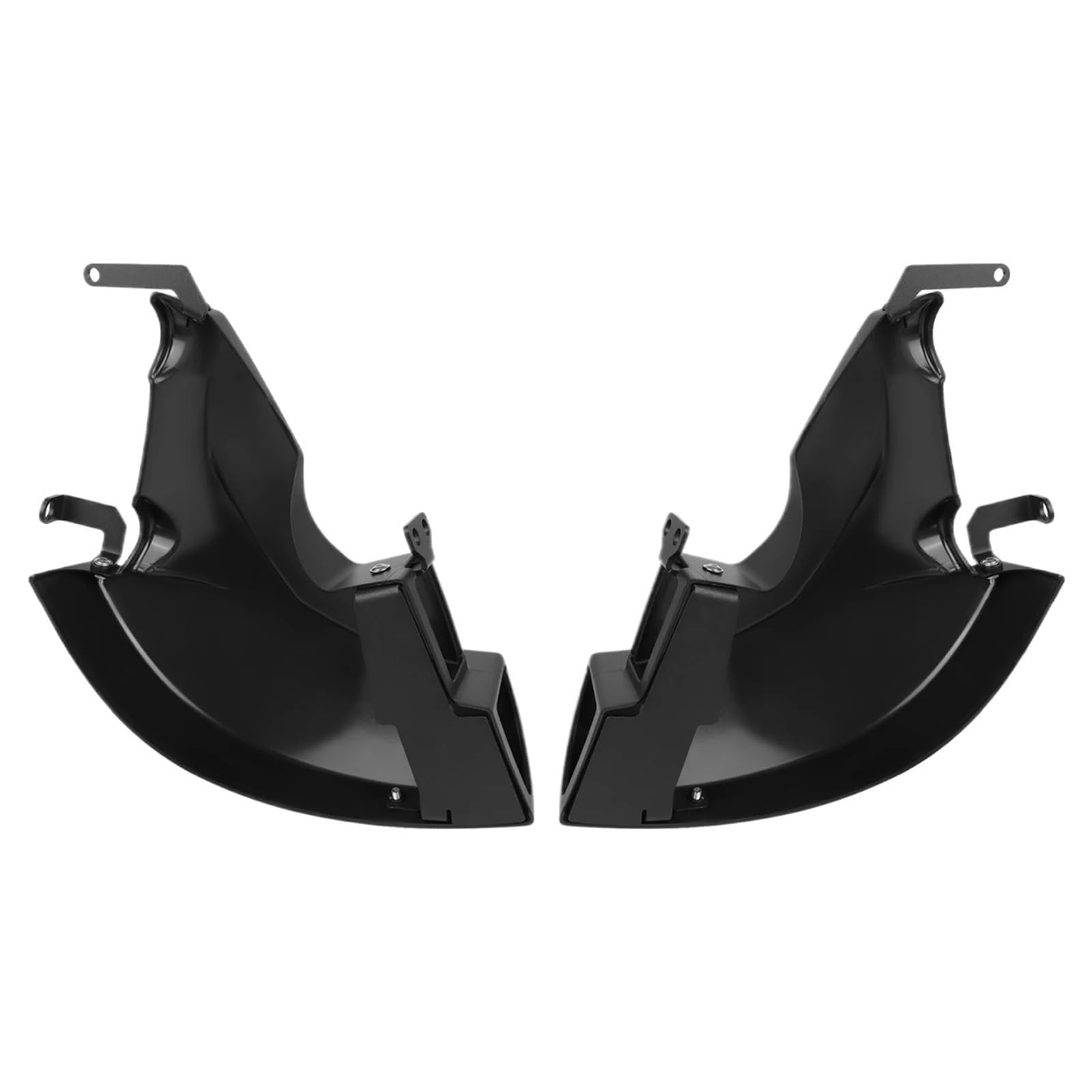Compatible con YZF R1 Kit conducto refrigeración Pinza, Carcasa enfriadora | Proporciona un flujo de aire constante for la disipación del calor de los frenos.(Glossy black)