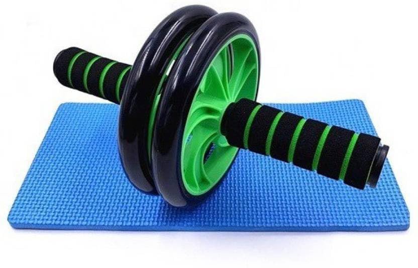 ArrowMax AB Roller Abdominal Exerciser Total Body Fitness Home Workout 6 Pack Ab Exerciser Ab Exerciser (Green)-image-36