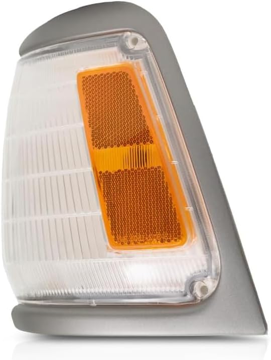 EPIC LIGHTING OE Style Replacement Park Parking Marker Signal Light Lamp Assembly w/Black Trim Compatible with Toyota 1989-1991 2WD Pickup Left Driver & Right Passenger Sides Pair