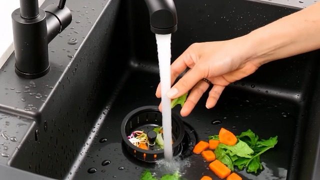 Colador para desagüe de cocina 3.5 pulgadas acero inoxidable miniatura 7