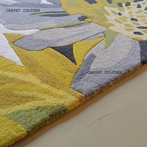 Image of Carpet Mahal Handmade Handwoven Tufted Made of 100% Soft Blended Wool Export Quality Carpets with 1 Inch Thickness (12x15 Feet) Color Multi