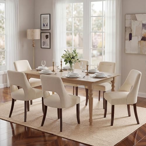 Modern Fabric Upholstered Dining Room Chair