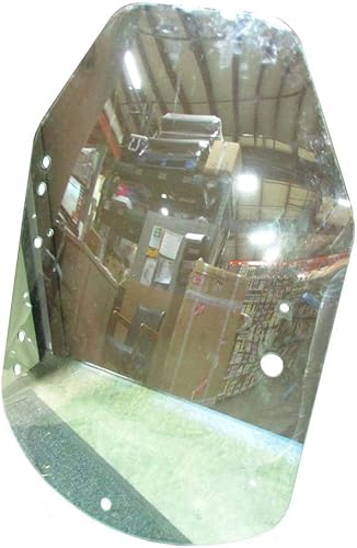 RAParts - Parabrisas de puerta de vidrio frontal compatible con John Deere 318D 318E 320D 320E 326D compatible con JDT312628