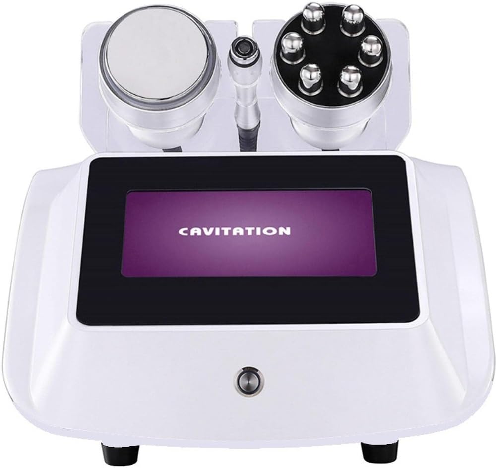 Dispositivo dimagrante, macchina dimagrante per il corpo a cavitazione 40k, dispositivo di bellezza RF multipolare sottovuoto per rassodare e sollevare viso e corpo, strumento di massaggio (Color