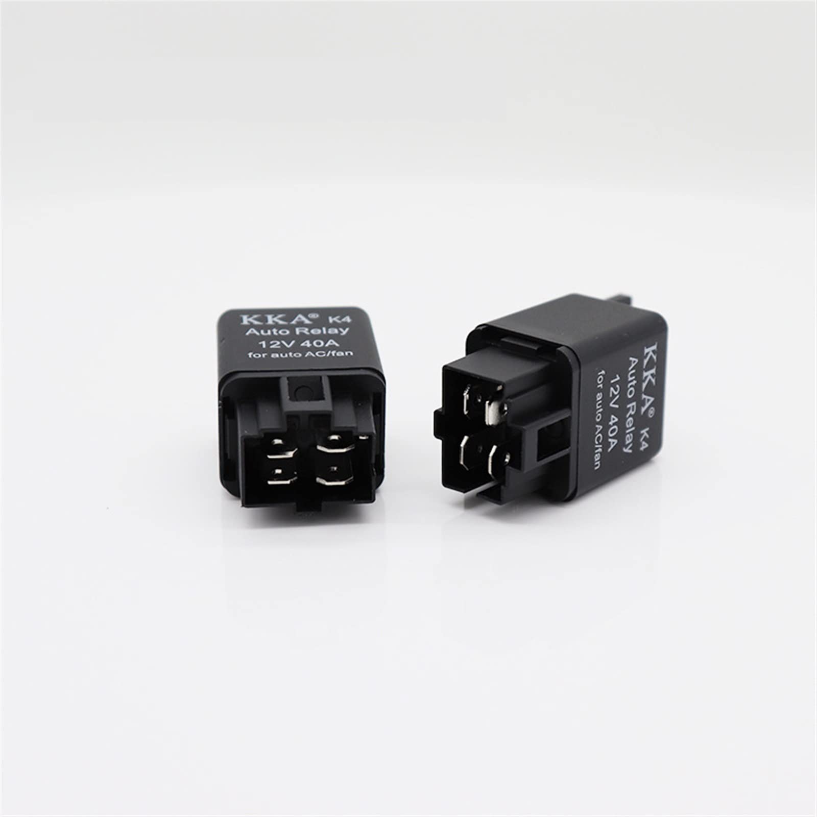 Sello de relé de inserción de coche de 4 pines relé automotriz impermeable 12V 24V 40A Terminal de cobre relé automático aire acondicionado Piezas de recambio (Size : 24V)