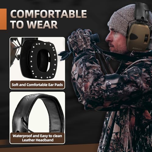 Image of ZOHAN EM054 Electronic Shooting Ear Protection