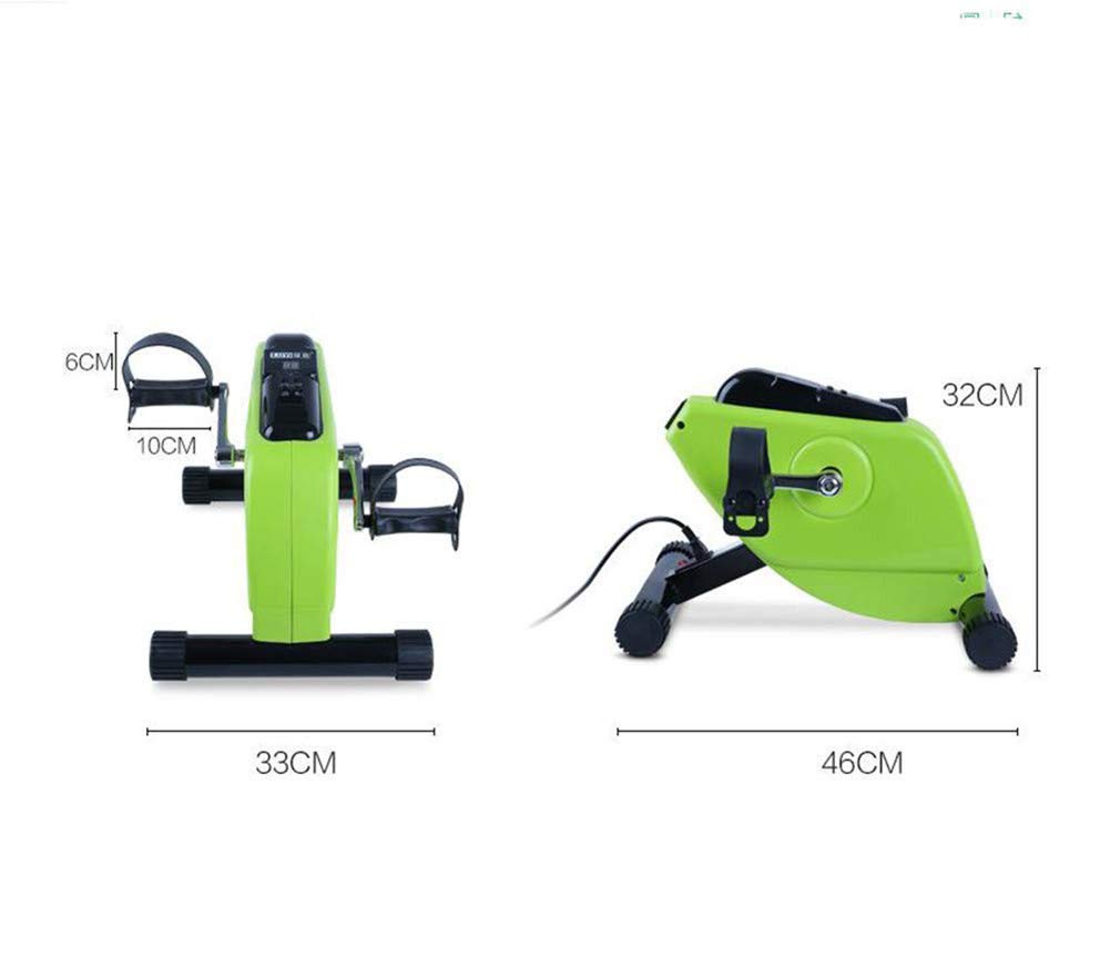 Pedale Elettrico Creativo, Monitor LCD e Telecomando, Cyclette e Pedale Ginnico, Venditore ambulante Medico per Recupero di Gambe, Braccia e Ginocchia, Esercizio Fitness, Palestra