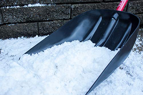 Bully Tools Snow Mulch Scoop Shovel Fiberglass D-Grip, Made in USA - Image 2