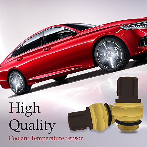 Radiator Coolant Fan Switch, Water Temperature Sensor 37760-P00-003, Engine Coolant Temperature Sensor Compatible With Honda Acura Cl Integra Rsx Tl, Civic Cr-V Odyssey #TOP6