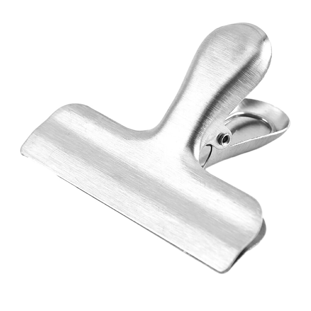 Confezione Da 8 Clip Per Sacchetti In Acciaio Inossidabile Resistente 3 X 24 Per Caffe Cibo Pane Cucina Uso Domestico Oro~p119633908