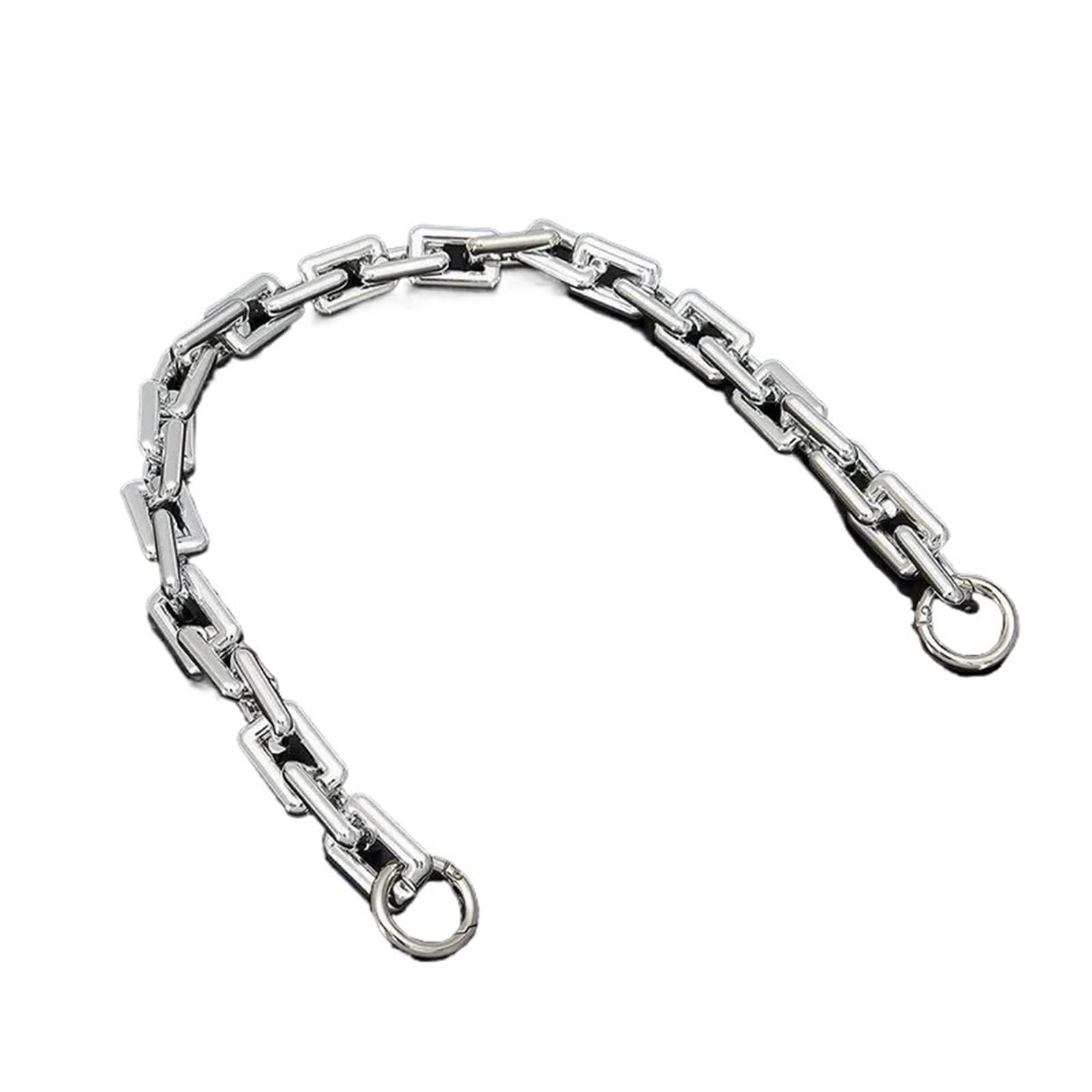 LUOHANUS Purse Chain Strap Handbag Replacement Chain for Shoulder Bag Handbags Straps(40cm Silver)