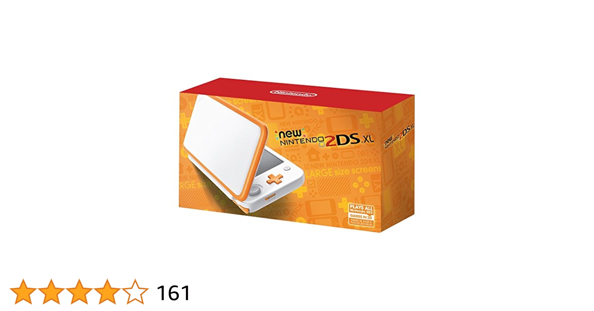 ニンテンドー2DS - Newニンテンドー2DS LL ユーズド美品 オレンジ Amazon購入品 Amazon.com: NEW New Nintendo 2DS LL Console System White x