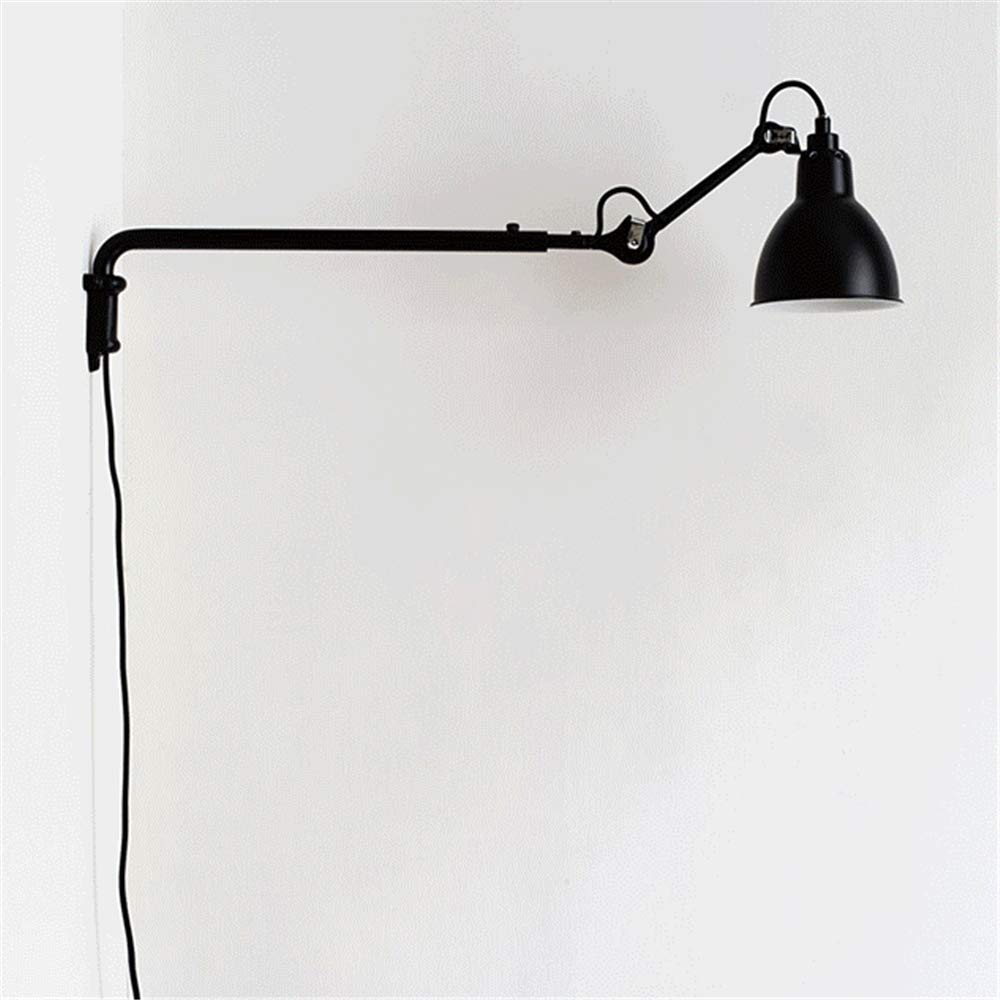 レトロ　ヴィンテージライト　スイングアーム　照明 ヴィンテージ スイングアームライト 1灯 ブラック（W220×H600mm
