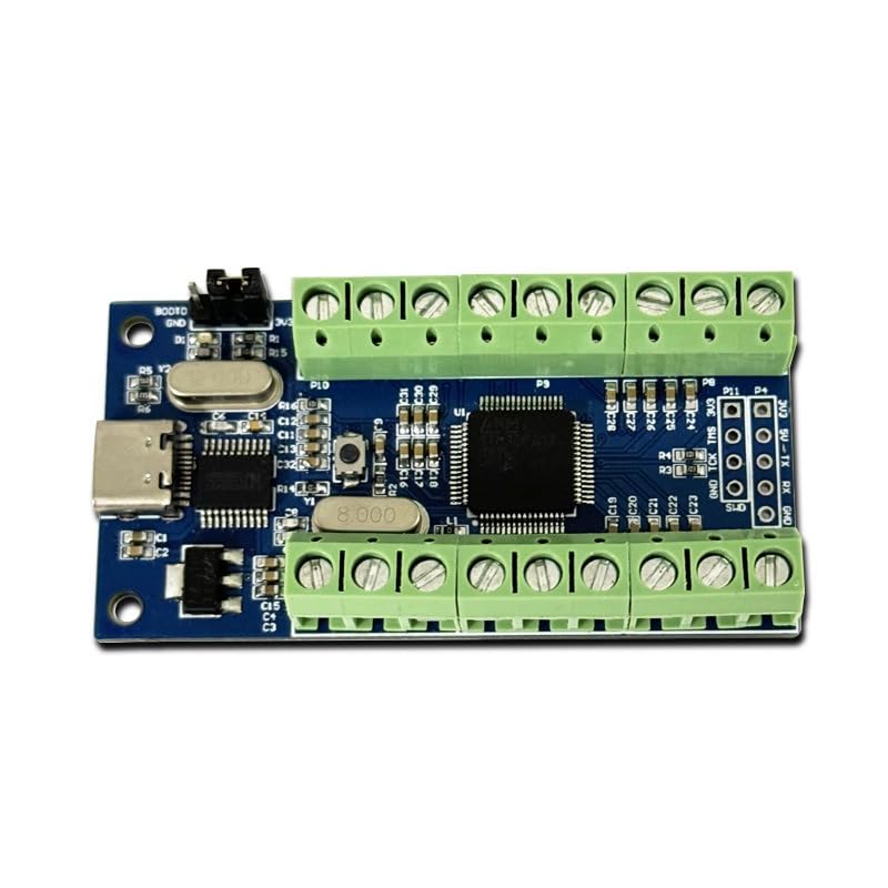 USB 16-Channel 12Bit ADC Module for Data Acquisition with STM32 UART