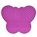 # 1 Silicone Makeup Brush Cleaning Mat -Butterfly shape Scrubber - Portable Beauty Washing Tool to Extend the Use of Your Make up and Art Painting Brushes - Best Cleaner Pad ! (Pink)