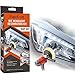 Plextone Kit de réparation de phares pour Bricolage de Phare éclaircisseur de Voiture Kit de réparation de Lampe de Nettoyage (Automatic) (Auto) 1