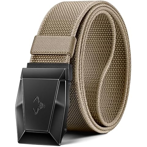 BULLIANT Tactical Belt with Quick Release Buckle Cover