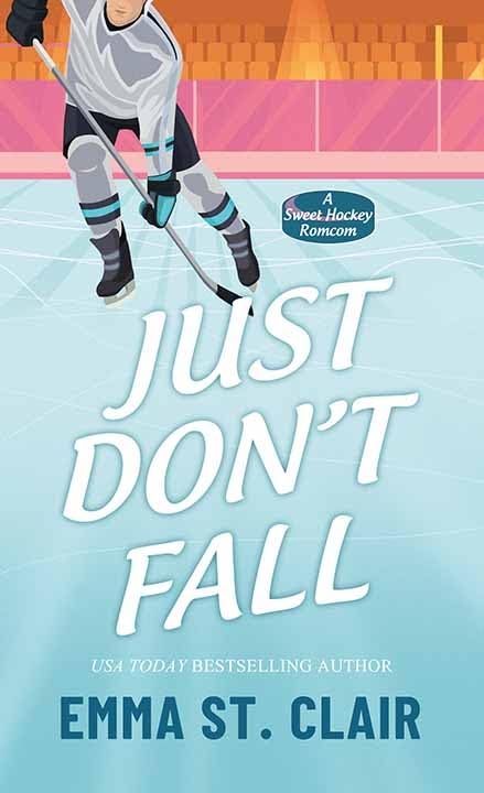 Just Don't Fall: Appies Hockey Romance      Library Binding – Large Print, June 1, 2026