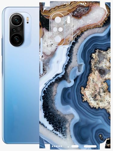 Image of AtOdds - Full Body Back Screen Guard Protector Film - Lamination Wrap Skin Sticker Compatible with XIAOMI Mi 11X PRO | Scratchproof Matte Finish (Floor Marble)