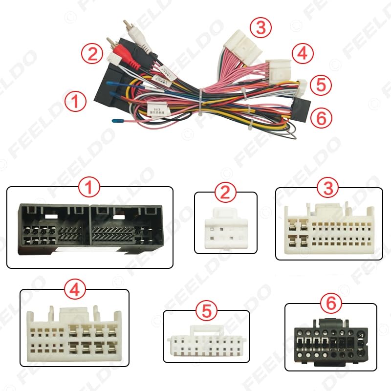 Car 16pin for Audio Wiring Harness for Hyundai Genesis Coupe 2012 Aftermarket Stereo Installation Wire Adapter - (Color Name: AB Cable-canbus Box)