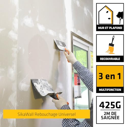 Enduit de rebouchage lissage Sika et mousse polyuréthane expansive multi-usage - 3
