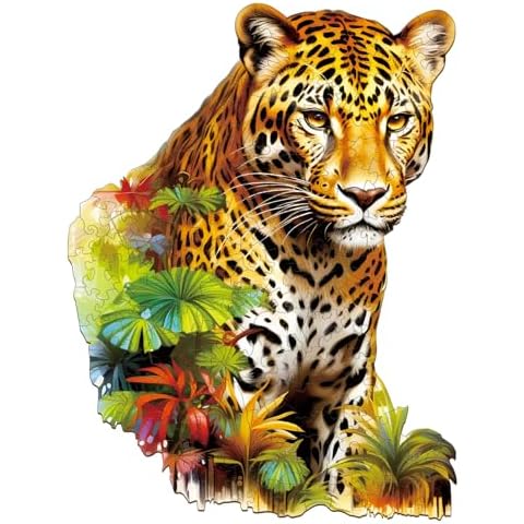 Funnli Unique Animal Shape Wooden Puzzles Cover