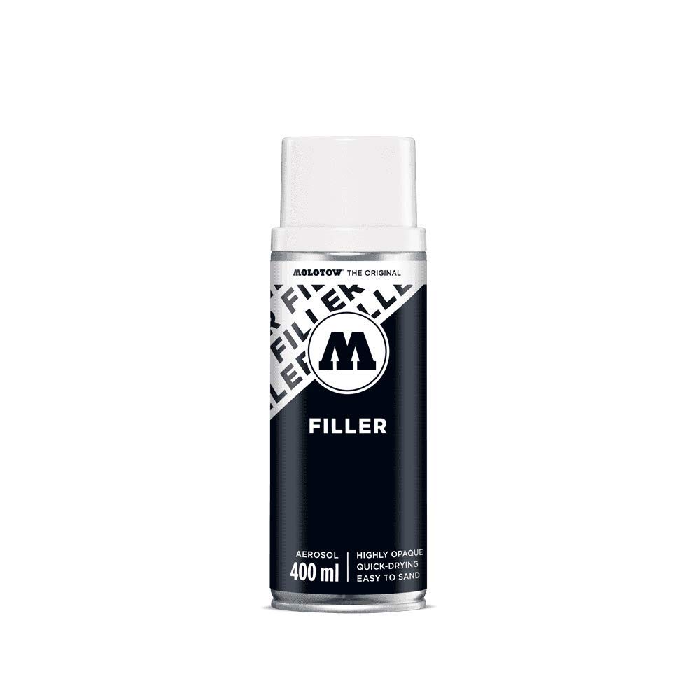 Molotow White : Urban Fine Art : Artist Acrylic Spray Paint : 400Ml : Filler 423 : Ship By Road Only