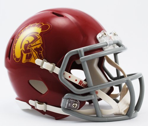 USC Trojans Riddell Speed Mini Football Helmet