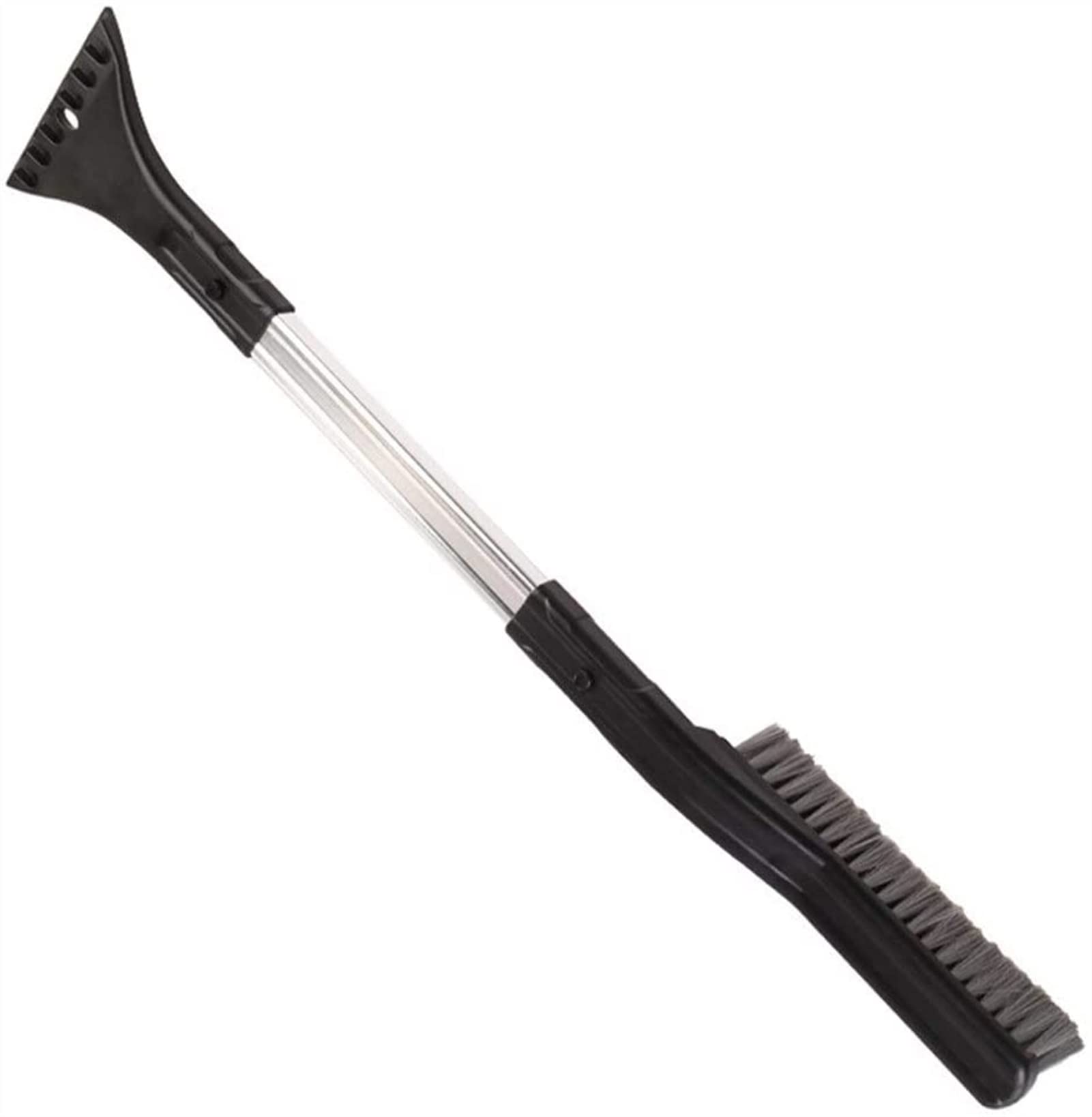 XMING Cepillo de Nieve Invierno Desmontable y fácil de Guardar aleación de Aluminio Coche Remoción de Nieve Shovel Frío Abdominales Cerdas Suaves Cepillo de Nieve Limpio Cepillo de Nieve