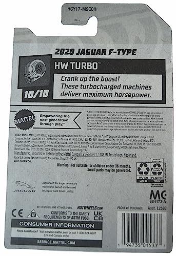 Hot Wheels Jaguar F Type 1:64 miniatura 3