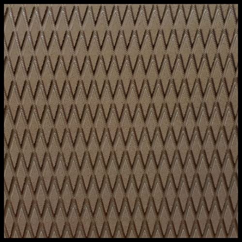 Hydro-Turf Molded Diamond Sheet with Self-Adhesive 45x84 (Dark Brown)