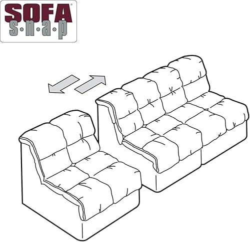 Miniatura 2 de Conector de sofá seccional (montaje fijo plano #910)