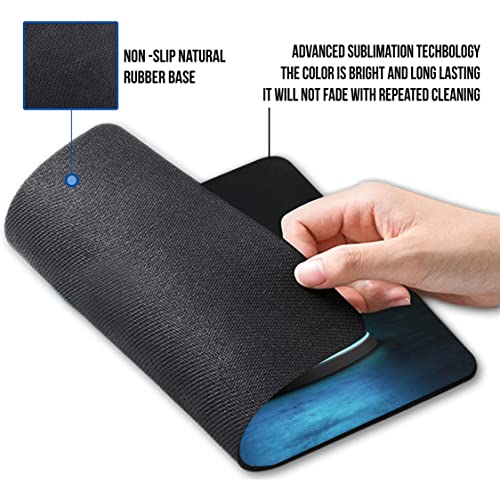 Image of PAPER PLANE DESIGN Mouse Pad Designer Anti Skid Mouse Pads for Desktop and Laptop Computers. D1142