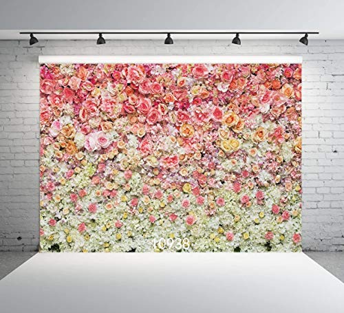 Fotostudio-Hintergründe, MOPHY 2,1 x 1,5 m Floral Hintergrund Rose Wall Fantasy Hintergrund Foto Requisiten für Party Hochzeit Kinder Neugeborene