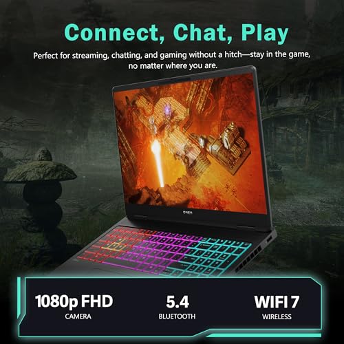 Image of HP OMEN MAX 16 inch WQXGA 240Hz Gaming Laptop, AMD Ryzen AI 9 HX 375, NVIDIA GeForce RTX 5080 16GB GDDR7, 32GB DDR5, 3TB Storage (2TB SSD&1TB Docking Station), Backlit Keyboard, Wi-Fi 7, Win 11 Pro, Black