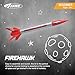 Estes 804 Firehawk Rocket-Building Kit, Beginner Flying-Rocket-Model Kit for Ages 10+