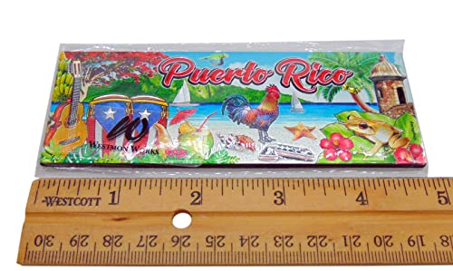 Imán decorativo rectangular de 5 pulgadas para nevera miniatura 2