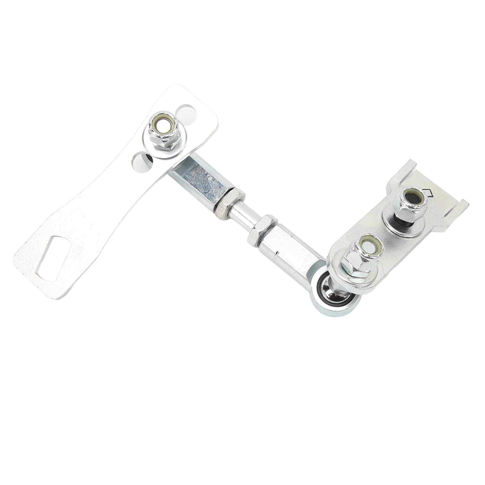 Aramox Car Transfer Case Linkage Kit, Transfer Case Linkage Kit Acero Inoxidable a Prueba de Herrumbre Reemplazo Plateado para Cherokee XJ Comanche MJ 1986‑2001