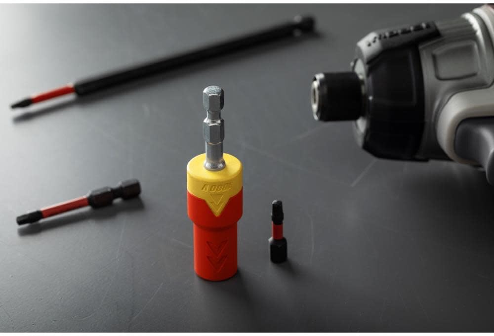 APEX - Eshok-Guard 1/4" Isolated Bit Holder (CAEBH2C)