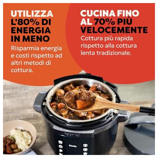 Instant Pot Pro – multicooker 10 in 1 da 5,7L, nero. Cuoce a pressione, cottura lenta, cuociriso, rosola, prepara yogurt, scalda, cuoce a vapore, sous vide, forno, funzione NutriBoost