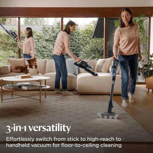 BISSELL PowerClean FurGuard, Cordless Vacuum Cleaner, 280W Motor, Self-cleaning Brush, FurFinder Headlights, Vacuum Cleaner, Self-standing, HEPA-filter, 2500 mAh Removable Battery, 50 min, 4091E