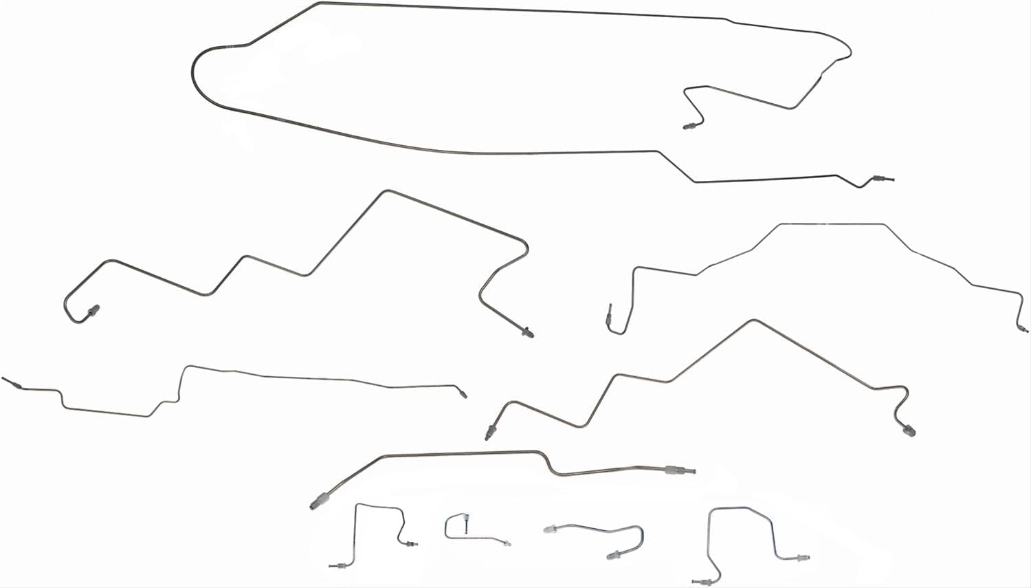 Dorman 919-207 Stainless Steel Brake Line Kit Compatible with Select Dodge Models (OE FIX)