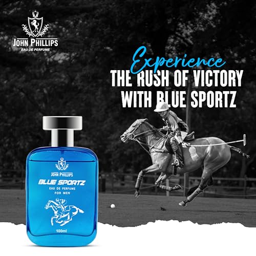 Image of John Phillips Water Drops & Blue Sportz | Daily Casual | Eau De French Perfume | - Unisex Perfume For Men & Women