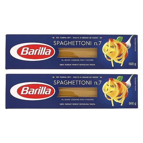 Barilla Spaghettoni No.7 Value Pack 2 x 500 g