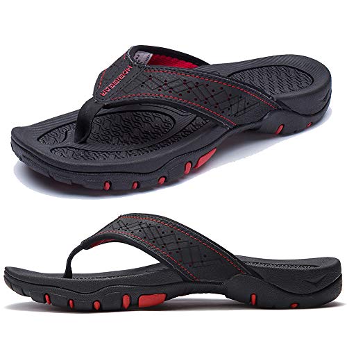 Image of KIIU Mens Thong Sandals Indoor and Outdoor Beach Flip Flop