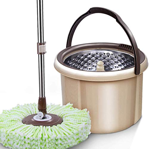 Balai rotatif 360 et manche allongé pour nettoyer sous les meubles sans se baisser