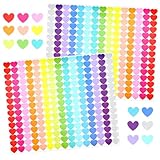 YBEATY 5000 Pcs Mini Love Sticker Small Heart Stickers for Kids for Party Favors Box Packaging Envelopes DIY Decorating Greeting Card Scrapbooking Classroom Behavior Reward Craft Supplies Wedding