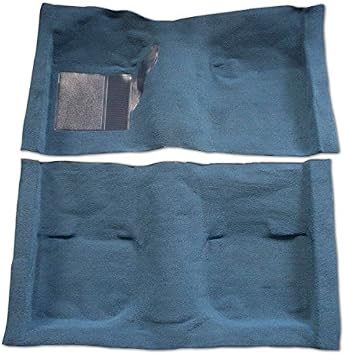ACC Automotive Carpet Compatible with 1969 to 1970 Ford Mustang, Coupe 808-Turquoise Plush Cut Pile
